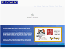Tablet Screenshot of flemingfell.com